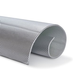 Thick High Temperature Aluminized Heat Blanket Material Shielding Mat (36  x 60 mat)