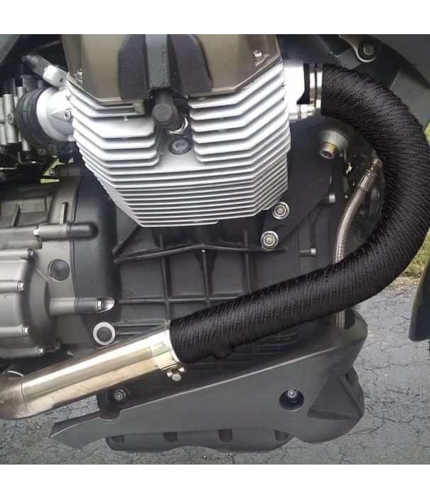 Design Engineering, Inc (DEI) 950 °C | Black Titanium™ Thermoband 5cm x 4.5m Hitzeschutzband Basaltfaser