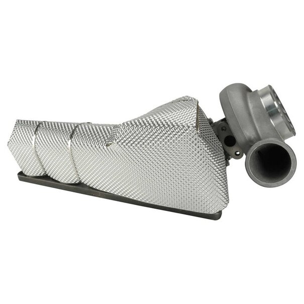 Design Engineering, Inc (DEI) 30 x 53 cm | 4 mm | Form-A-Shield™  | Hitzebeständiges mattes Basaltfaser mit robuster Aluminiumschicht bis 950 ° C.