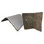 30 x 53 cm | 4 mm | Titanium ARMOR  | Hitzebeständiges mattes Basaltfaser mit robuster Aluminiumschicht bis 950 ° C.
