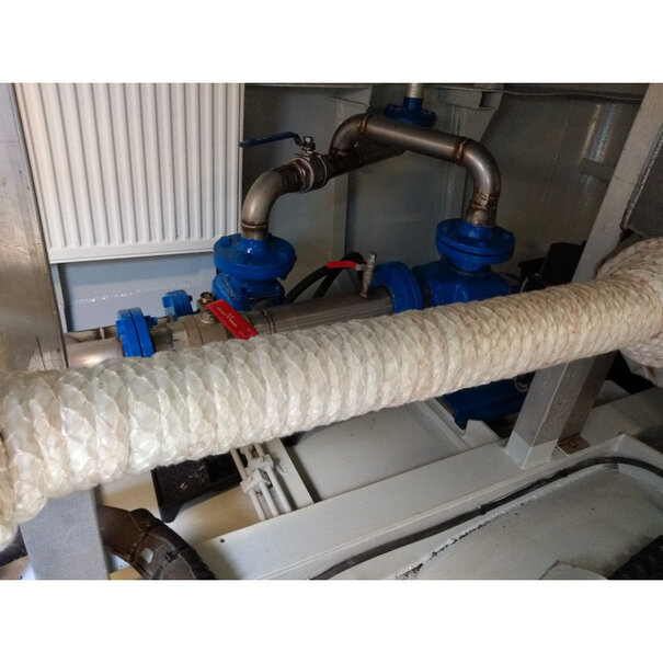 Heat Shieldings 550 °C  | 40mm x 30m Glas Dichtschnur bis