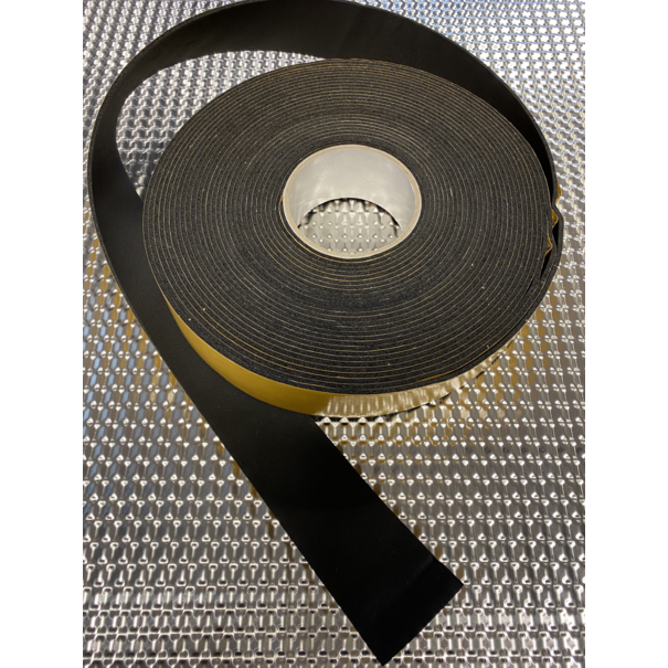 Heat Shieldings 5 cm x 15 m | 3 mm | Self-adhesive insulating tape