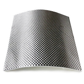 25 x 25 cm | 4 mm | Floor & Tunnel Shield II™  zelfklevend | Hittewerende mat glasvezel aluminium laag