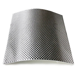 25 x 25 cm | 4 mm | Floor & Tunnel Shield II™ self-adhesive | Heat resistant mat fiberglass with a strong aluminum layer