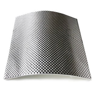 25 x 25 cm | 4 mm | Floor & Tunnel Shield II™  zelfklevend | Hittewerende mat glasvezel aluminium laag