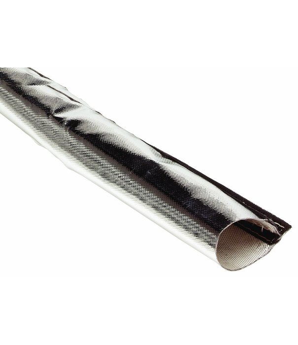 Heat Shieldings Hitte reflecterende thermische   glasvezel hoes tot  200 °C  60 mm - klittenband sluiting