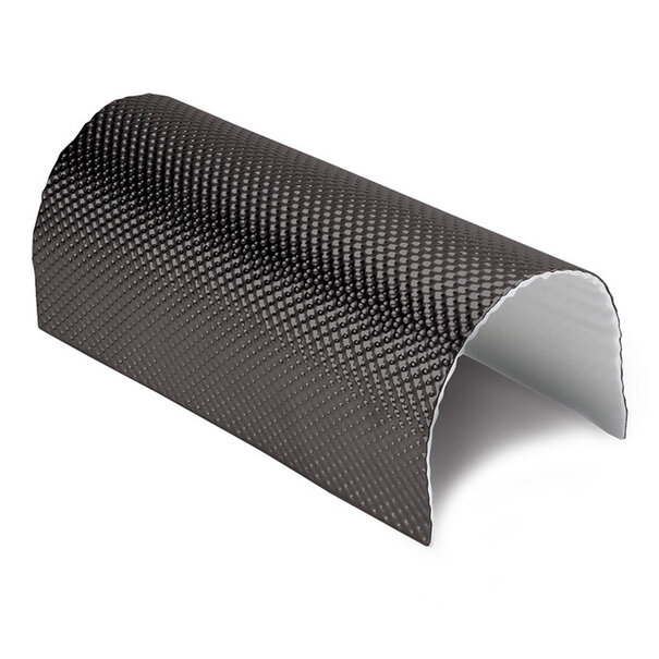 Design Engineering, Inc (DEI) 120 x 106 cm | 4 mm | Floor & Tunnel Shield II™ selbstklebend SCHWARZ | Hitzebeständiges mattes Glasfaserglas mit robuster Aluminiumschicht bis 950 ° C.
