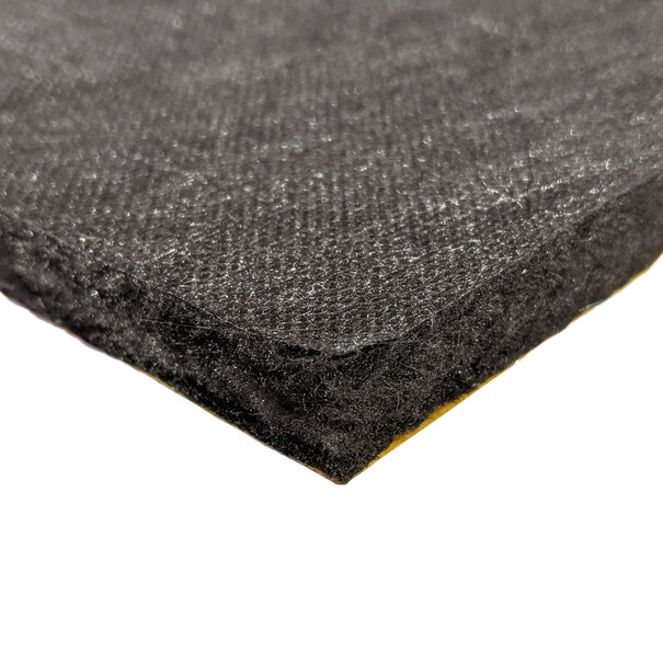 Design Engineering, Inc (DEI) 1.2 m² | 12 mm | Black Under Hood™ Under hood thermal acoustic liner Black 81 x 150 cm self adhesive | FMVSS302