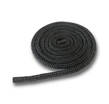 ø 12 mm x 1.25 m Heat resistant rope black | Stove rope round