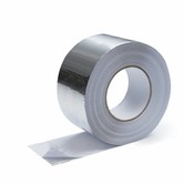 7.5cm x 50m Hitzebeständiges Aluminiumband mit Glasfaserverstärkung 120 °C
