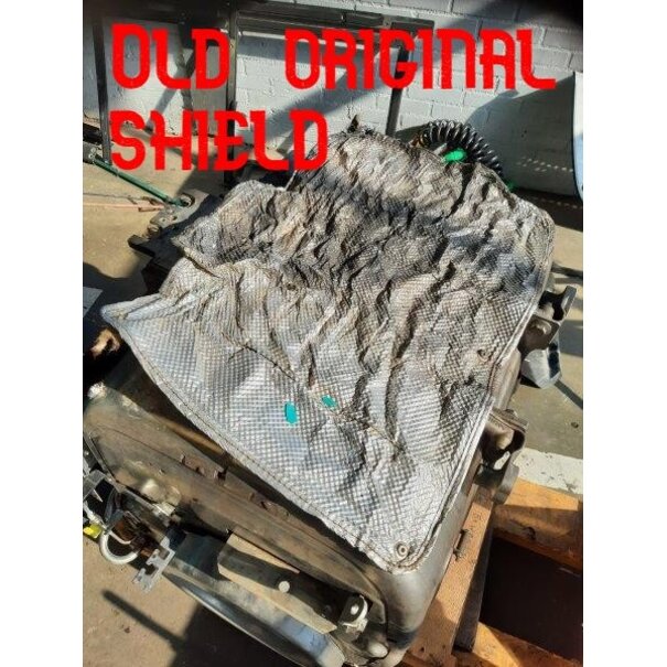 Heat Shieldings Auspuffschild OEM Daf XF106 euro-6