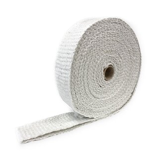 1250 °C | 50 x 3mm x 10m Auspuff Hitzeschutzband Keramik