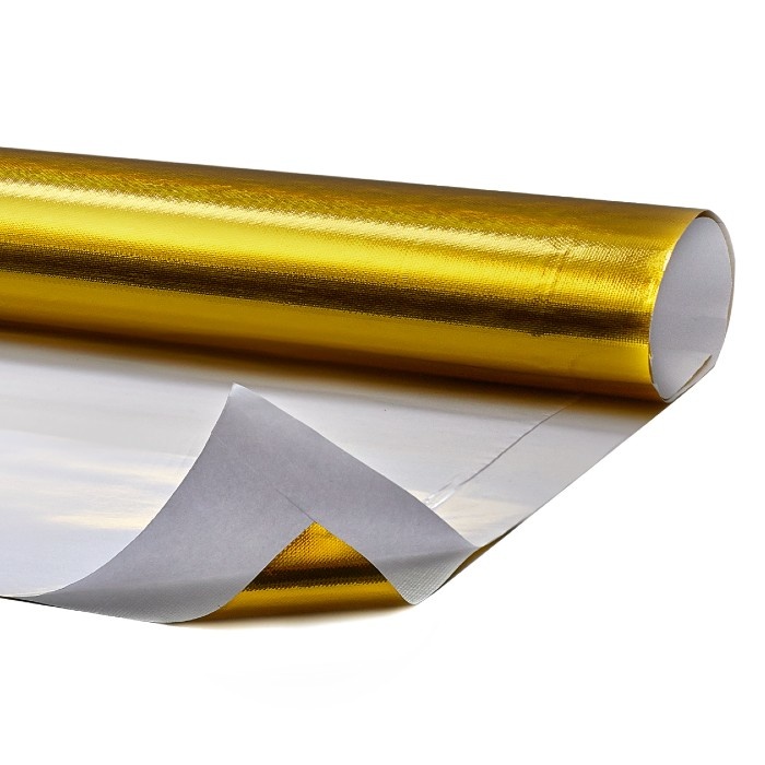 50m2  Heat Reflective Sheet Gold 400 °C - Heat Shieldings