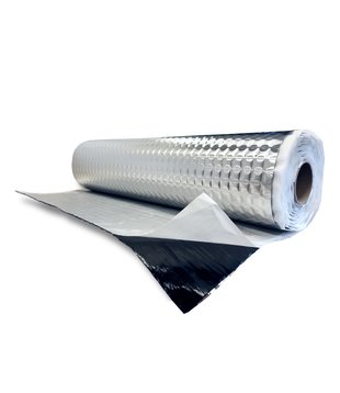 Anti dreunplaat 2.3 mm | 2 m² | Zilver | Absor-B