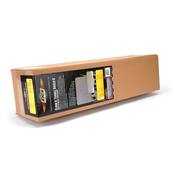 Design Engineering, Inc (DEI) 120 x 106 cm | 4 mm | Floor & Tunnel Shield II™ self-adhesive | Heat resistant mat fiberglass with a strong aluminum layer