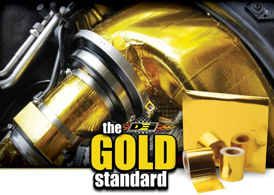DEI Reflect-A-GOLD™ heat reflective gold foil - Heat Shieldings