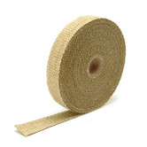 Hitzeschutzband beige Glasfaser 2.5cm x 15m