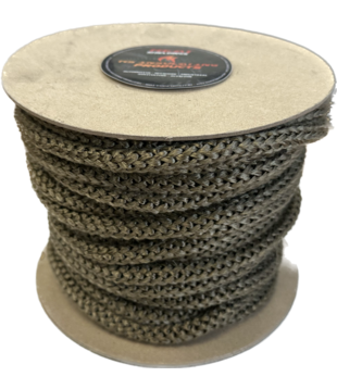 800 °C | ø 14 mm x 20 m Premium Heat resistant rope | Stove rope