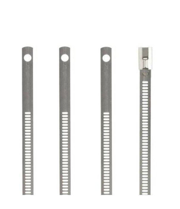 Commercial Electric 11 in. Stainless Steel Cable Tie (10-Pack) MLG