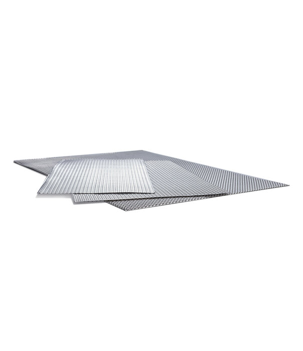 Heat Shieldings 61 x 24 cm | Dubbellaags schild hittewerende en geluiddempende aluminium plaat