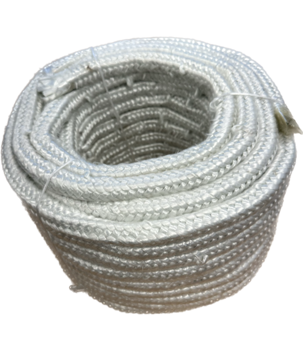 Heat Shieldings 550 °C  | 14 mm x 25 m Heat resistant rope square | Stove rope