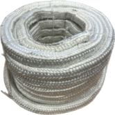 550 °C  | 25 mm x 15 m Heat resistant rope | Stove rope square