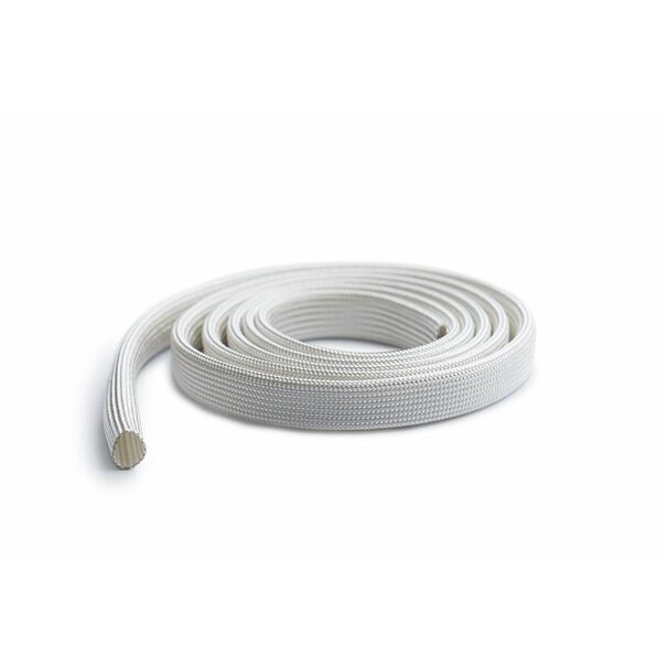 Heat Shieldings Flexibele, lichtgewicht en hittebestendige glasvezel hoes tot 550 °C   5 mm x 200m