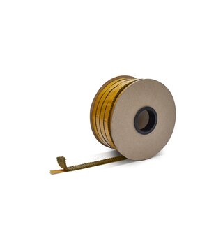 800 °C  | 30 mm x  4 mm x 25 m  Premium heat-resistant seal flat | Self-adhesive flat stove cord