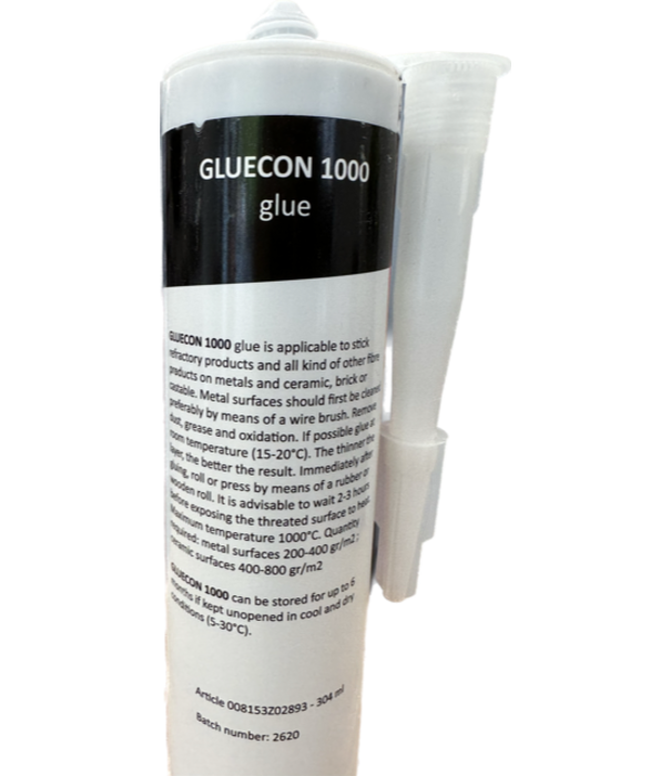 Insulcon Box of 12 pcs | 304ml Heat-resistant adhesive up to 1100 ° C  Gluecon®