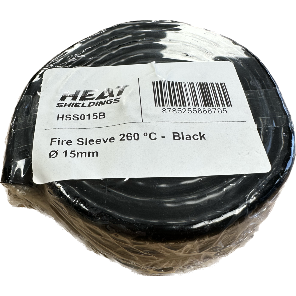 Silicone E Glass Fire Sleeve 260 ºC 1200 °C Heat Shieldings