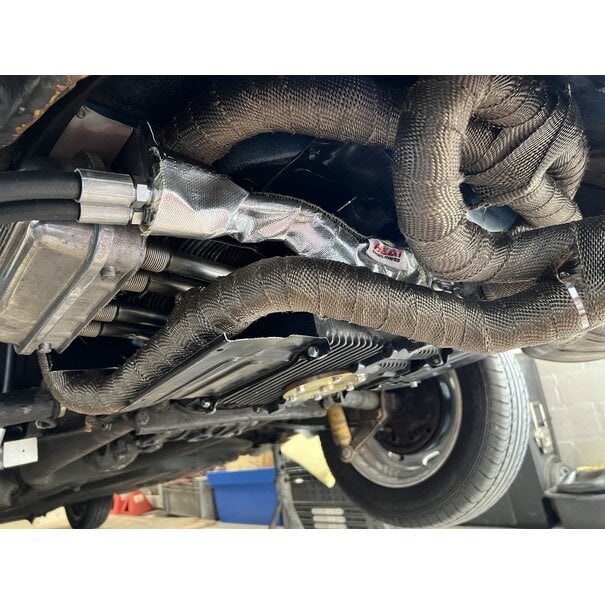 Heat Shieldings Heat Reflective Kevlar Sleeve – Ø13 mm | Hook-and-Loop Closure | 1 Meter
