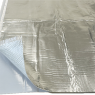 Heat Shieldings Op maat gemaakt | 1 mm |  Premium hittewerende mat glasvezel zelfklevend  | FMVSS302