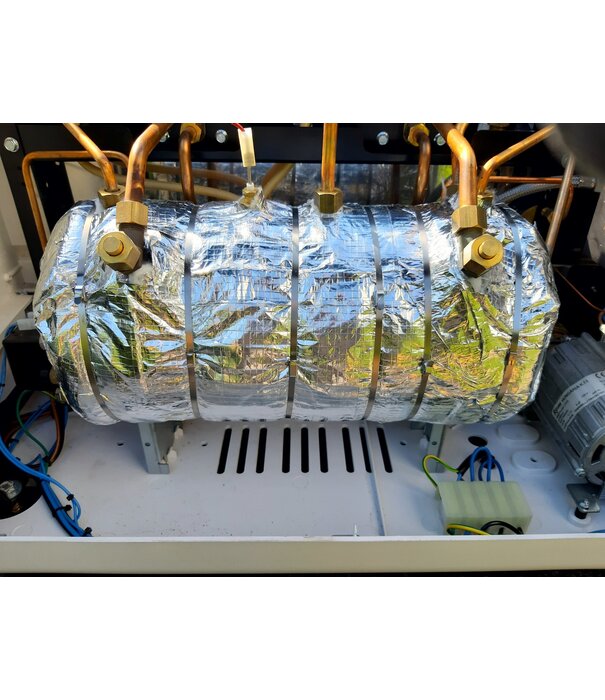 Heat Shieldings 1 x 20m  | 12 mm | THERMO BLOCK  self-adhesive  heat-resistant fiberglass insulation mat