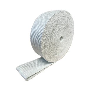 550 °C | 100 x 5mm x 20m | Keramische uitlaatband - glasvezel versterkt