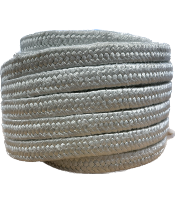 Heat Shieldings 550 °C  | 70 mm x 8.3 m Hittebestendig koord | Kachelkoord vierkant