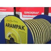 Stopfbuchspackung – Graphitisiertes PTFE mit Aramid an den Ecken | Gland packing Arampak AG 360