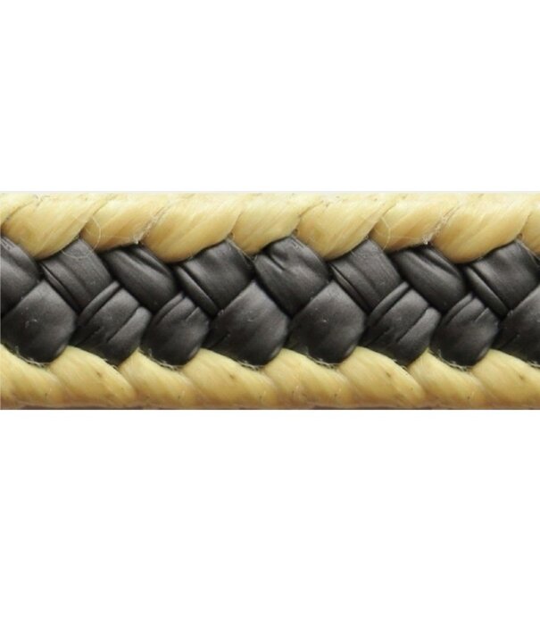 Heat Shieldings Stopfbuchspackung – Graphitisiertes PTFE mit Aramid an den Ecken | Gland packing Arampak AG 360