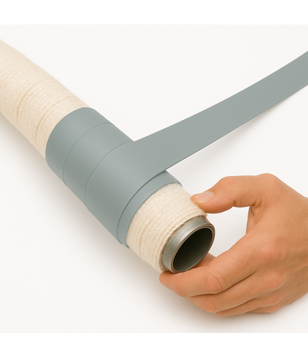 Heat Shieldings Grijs zelfvulcaniserend siliconen tape - 75 mm x 5 m - Vloeistofdichte beschermlaag