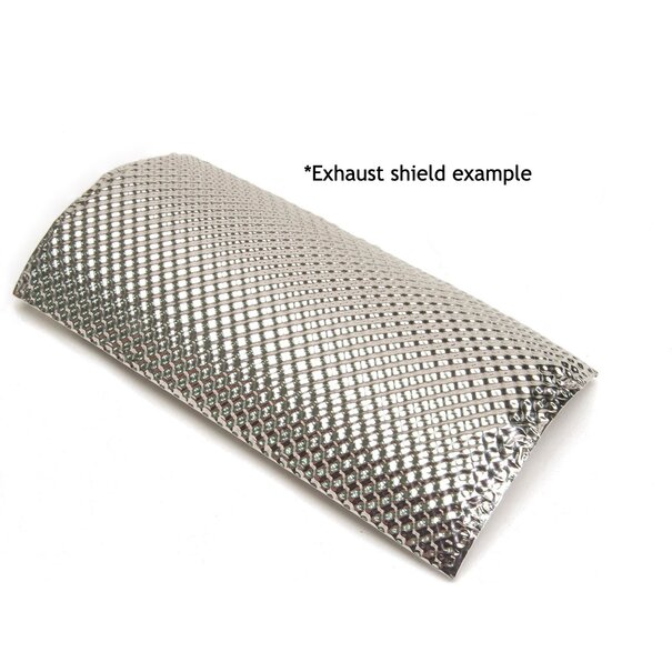 Heat Shieldings 54 x 39 cm x 0.6 mm | EN 1050 Aluminium Wärme- und Schallschutzplatte