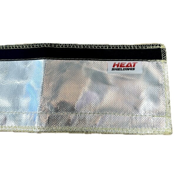 Heat Shieldings Heat Reflective Kevlar Sleeve – Ø13 mm | Hook-and-Loop Closure | 1 Meter