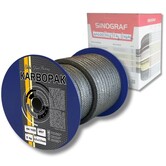 Gland packing - Carbon fibres impregnated in graphite | Karbopak KA 400
