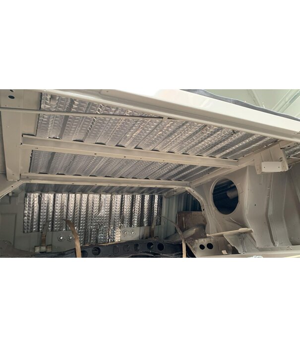 Absor-B 2 m² | 2.3 mm | Absor-B | Selbstklebende Alubutyl, Anti Dröhn Dämmmatte, Auto Dämmung