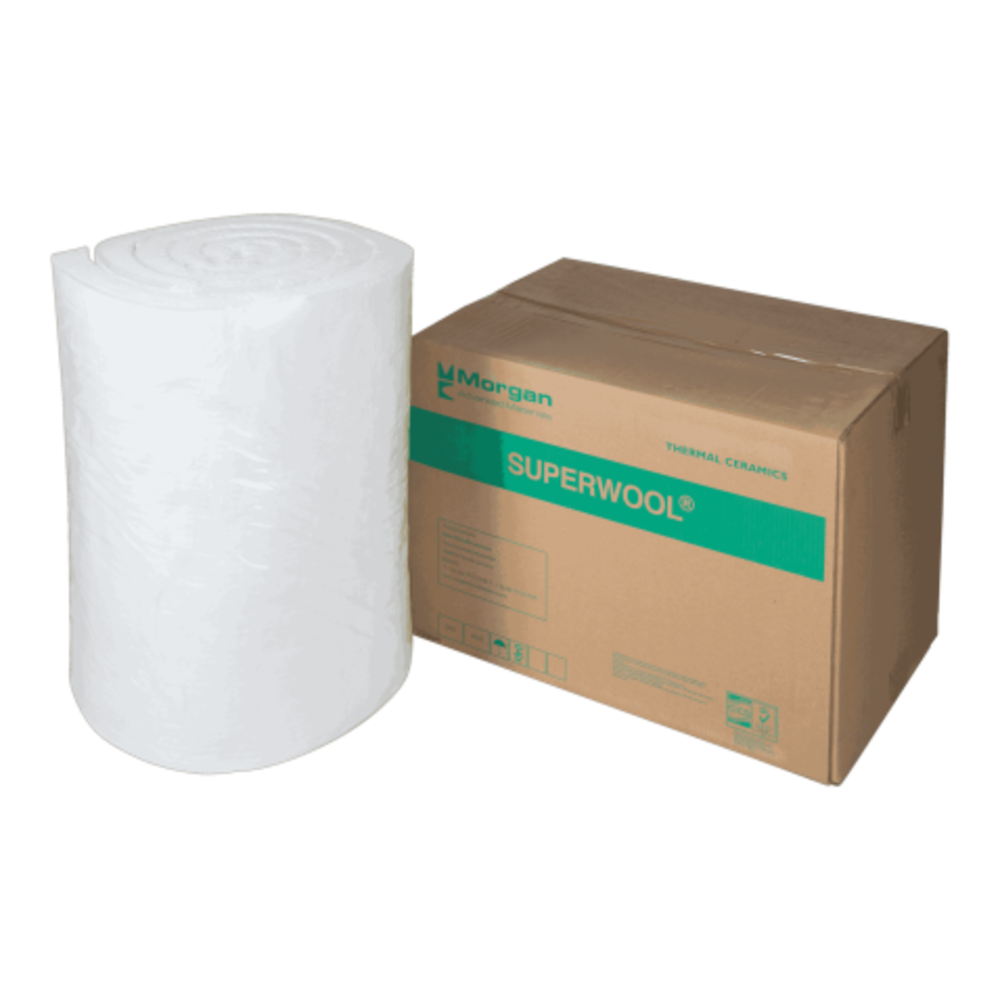 Superwool Datenblatt Morgan Superwool Plus Isolierung – Hitzeschutzmatte 25mm (128kg/m³, 4,46m²) Steinwolle Dämmung