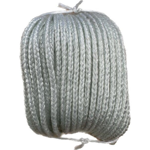 Heat Shieldings 550 °C  | 4 mm  x 30 m Hitzebeständige Schnur vierkant  | Ofendichtung