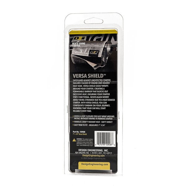 Design Engineering, Inc (DEI) Startmotor isolatieschild