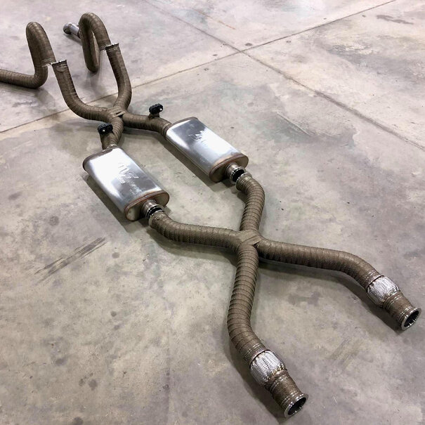 Design Engineering, Inc (DEI) 950 °C | Hitzeschutzband Basaltfaser Titanium ™  50 x 1.5mm x 10.6m