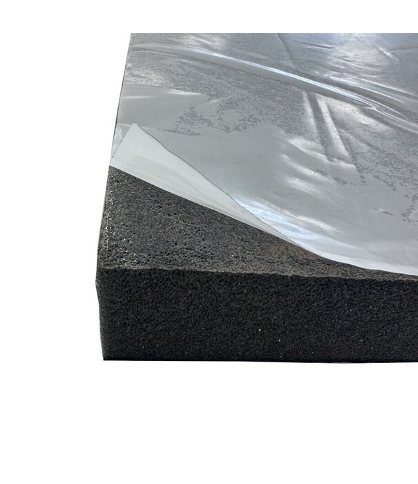 Heat Shieldings 60x100 cm | 40 mm | Self-adhesive insulation foam – heat and oil resistant | FMVSS302 flammability classification