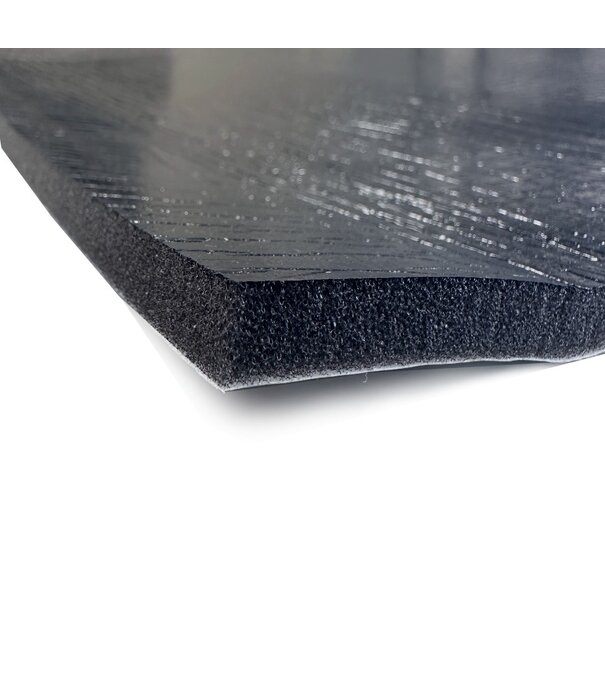 Heat Shieldings 60x100 cm | 10 mm | Selbstklebender Isolationsschaum – hitze- und ölbeständig | FMVSS302 Brandklassifizierung