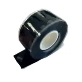 Silicone tape black – 25 mm x 3.6 m – Temperature resistant up to 260 °C