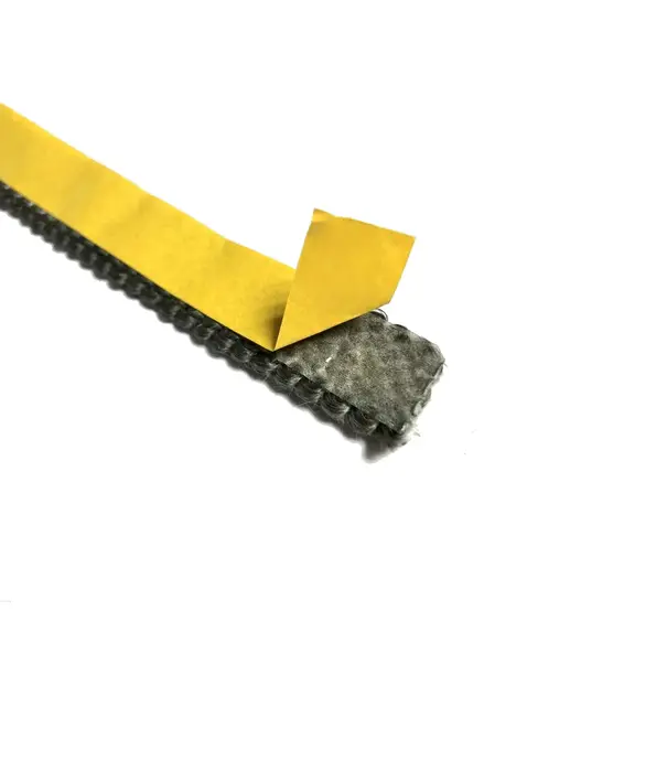 Heat Shieldings 550 °C  | 10 mm x 3 mm x 2,5 m Hitzebeständige Dichtung | Selbstklebende Ofendichtband